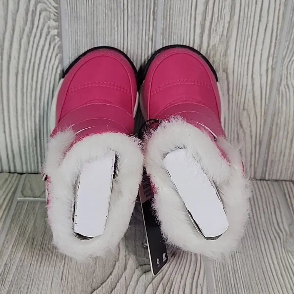 Sorel Whitney II Strap Cactus Pink Winter Waterproof Boots Toddler Size 4 NWT